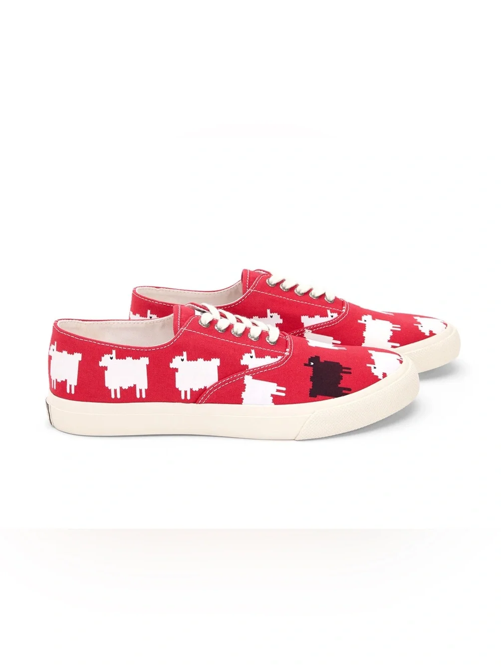 Warm & Wonderful x Sperry Cloud CVO Red Black Sheep Sneakers